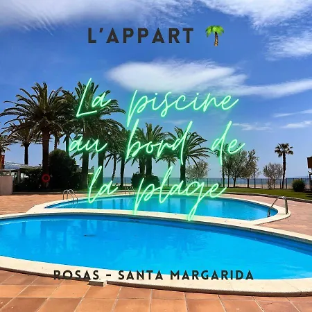 Apartment L'appart-rosas Boheme Chic, Au Bord De La Roses